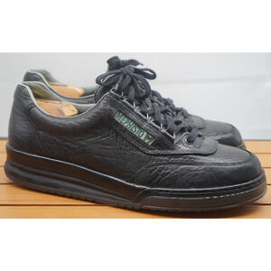 MEPHISTO Match Runoff PORTUGAL 9 Black Mamouth Leather Air Jet Sneaker Shoes